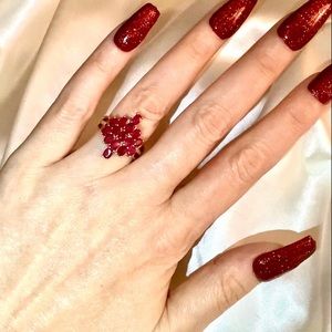 Beautiful 10k Natural Ruby Ring ❤️